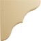 Ekena Millwork 1 3/4"W x 10"D x 10"H Stratford Wood Bracket, Alder BKTW02X10X10STAL - alternate 3